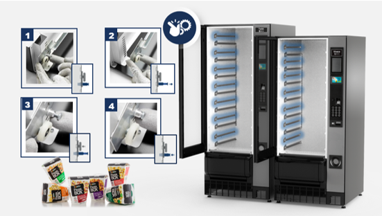 Twist Snack and Drinks Vending Machine